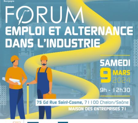 Déouvrez l'actualité de Job + Industrie : Forum Emploi et Alternance dans l'industrie